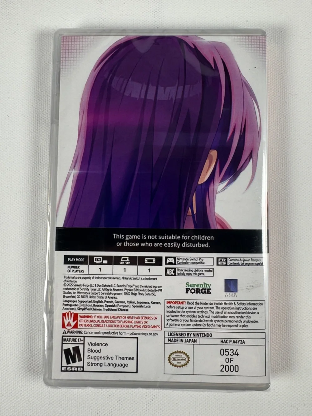 Doki Doki Literature Club Plus! Yuri’s Pax Convention Exclusive Version